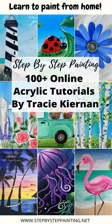 Step by Step Painting Lessons 的图像结果