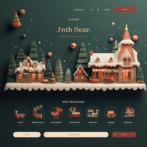 Christmas Website Design in 2025 | Website design, Website design ...
