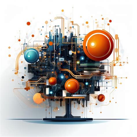 White Technology Vector 的图像结果