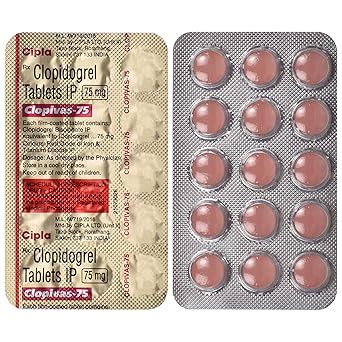 Clopivas-75 - Strip of 15 Tablets : Amazon.in: Health & Personal Care