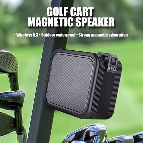 MAGOLFIN 2-Pack Golf Cart Speakers with Storage Case, IPX7 India | Ubuy