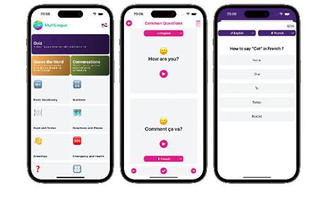 Quizzing Language Apps : Versatile Language-Learning App