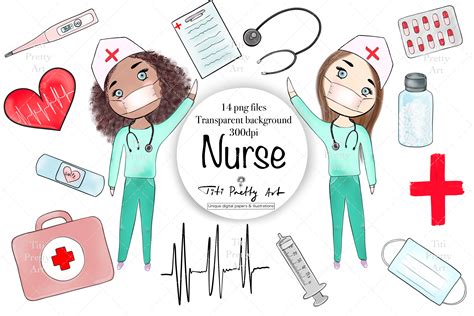 Nurse Clip Art With Words