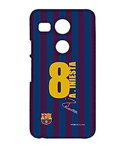 JERSEY INIESTA Phone Cover for LG Nexus 5x by Block Print Company ...