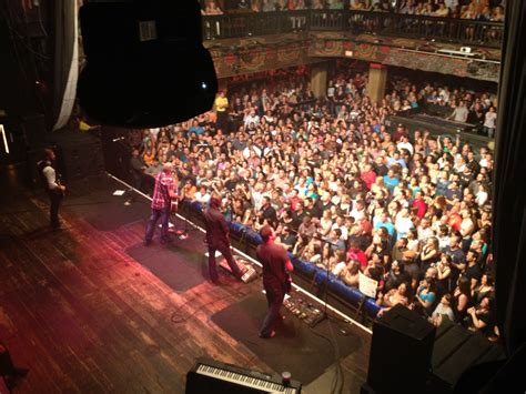 House of Blues (Opera Box View) at Sister Hazel show - I'm with the Hazelnut Familia right up ...