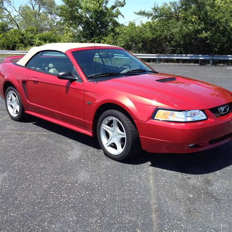 For Sale: 2000 Ford Mustang GT Convertible (Laser Red, tan soft top, 4 ...