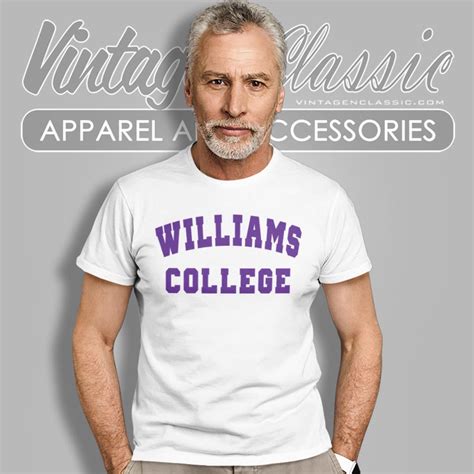 Williams College Logo Shirt - Vintagenclassic Tee