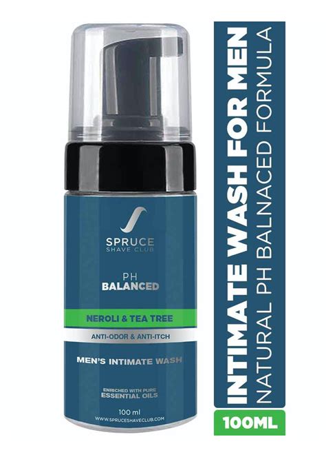 Get Natural Intimate Wash For Men | pH Balanced | Anti Odor & Anti Itch ...