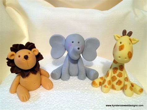 Image result for Animals Fondant Tutorial