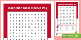 Indian Independence Day Word Search (teacher made) - Twinkl