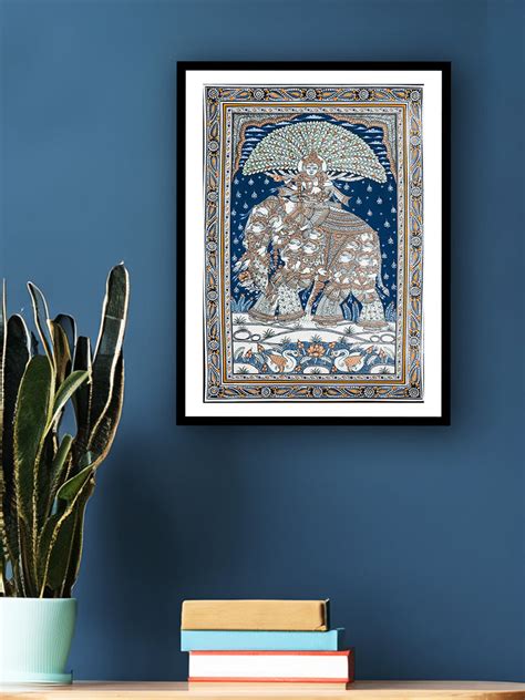 Buy Kandarpa Hasti A Majestic Journey of Peacock Splendor Pattachitra ...