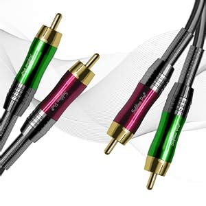 Softline Pro SP DUAL-RCA 2x RCA to 2x RCA 1.5 Meter Cable Stereo Audio ...