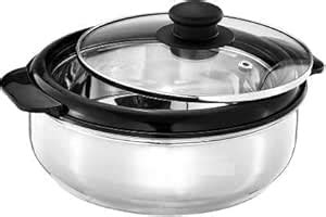 Buy Stainless Steel Thermoware Casserole with Glass Lid| Hot Pot Roti ...