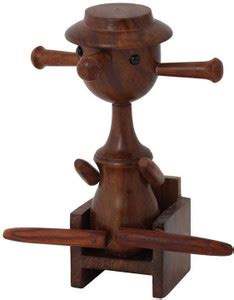 Flipkart.com | Craft Art India Specs Stand 1 Compartments Wooden ...