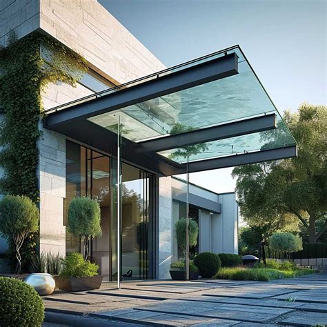 15+ Chic Entrance Canopy Designs for a Welcoming Home Facade • 333k+ Inspiring Lifestyle Ideas ...