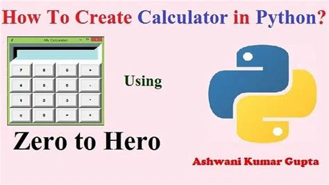 Image result for How to Create a Calculator Using Python