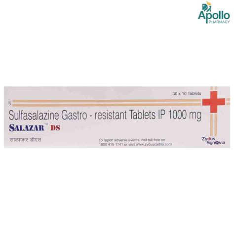 Sulfasalazine: Uses, Side Effects and Medicines | Apollo Pharmacy