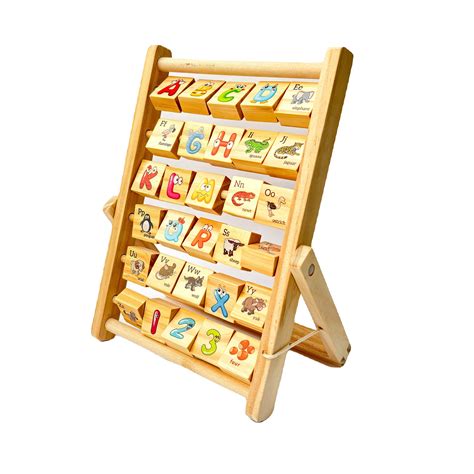 Mother Touch Toys - Letters & Numbers Board: Spin & Learn! (Ages 3 ...