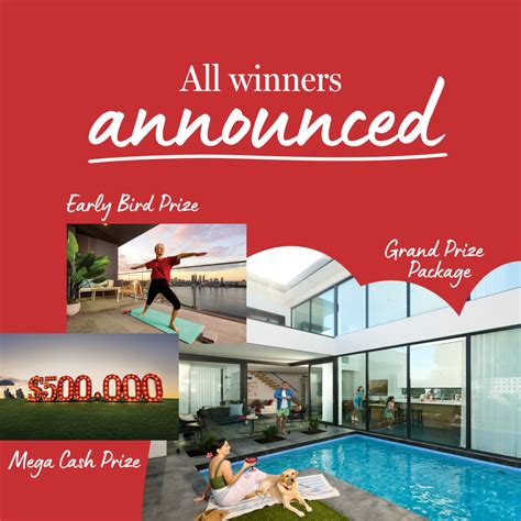 MSWA Mega Home Lottery | Winners announced | Check if you're a winner