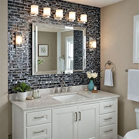 15 Small Bathroom Lighting Ideas That Aren't Boring