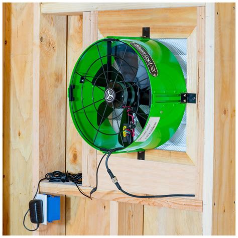 QUIETCOOL Attic Exhaust Fan: Gable Mount, Solar, Max. 2,600 sq ft Attic ...