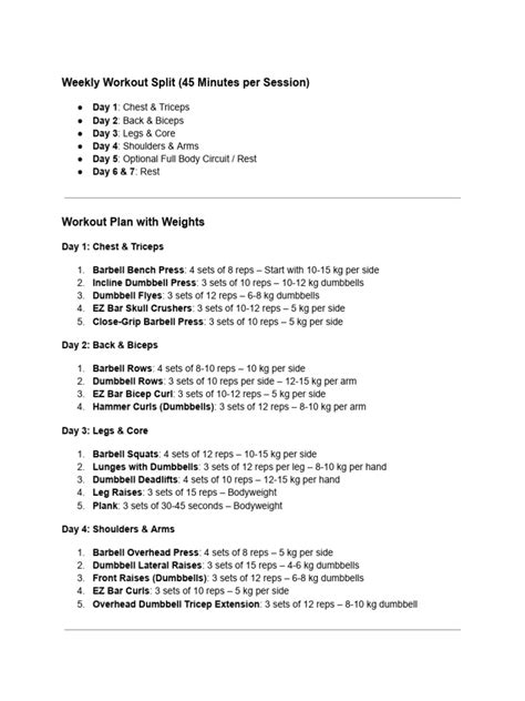 Workout Program Example 的图像结果