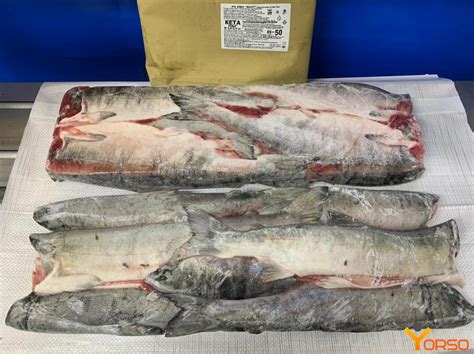 Рыба мороженая дальневосточная (тихоокеанская) Кета
