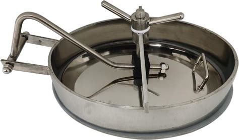 INTSUPERMAI 304 Stainless Steel Oval Manway Door Elliptic Tank India | Ubuy