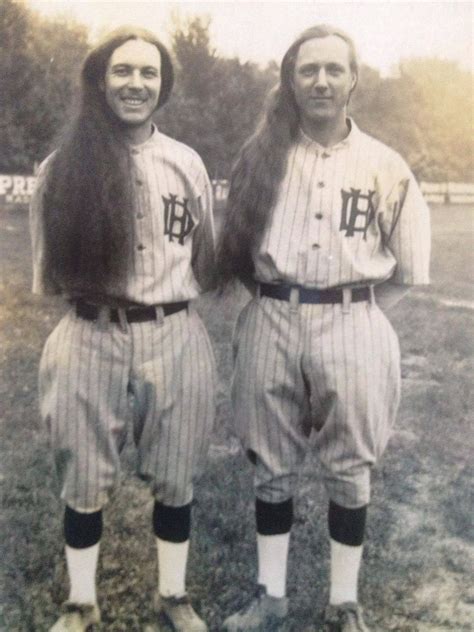 Pictures of the House of David, the All-Bearded Baseball Team, From the ...