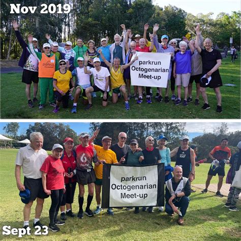 Rhodes parkrun Over Eighties celebration event, 75 Victoria Avenue ...