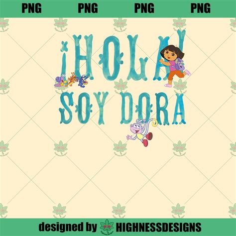Dora the Explorer Hola Soy Dora PNG Download | Inspire Uplift