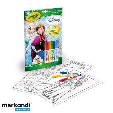 Crayola ALBUM ACTIVITY COLORING FROZEN - Italy, New - The wholesale ...