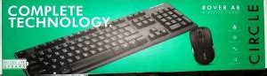 CIRCLE CT ROVER A8 WIRELESS Wireless Standard Multi-device Keyboard ...