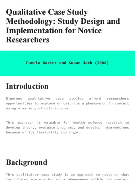 Image result for Qualitative Multiple Case Study Design