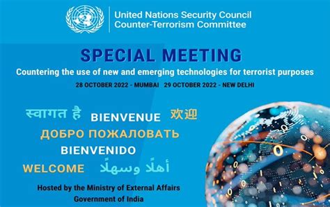 UNSC's Counter-Terror Meet in India to Focus on Key Issues
