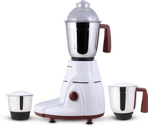 WONDERCHEF Rialto 750 Mixer Grinder (3 Jars, White & Brown) Price in ...