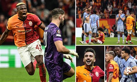 Galatasaray 3-2 Tottenham: Victor Osimhen scores twice as sloppy Spurs ...