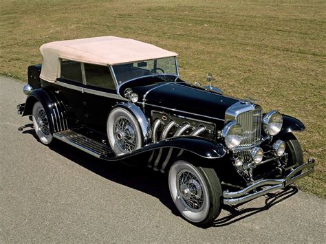 1929 Duesenberg Model-J 355-2225 Convertible Sedan SWB Murphy luxury retro | Vintage cars ...