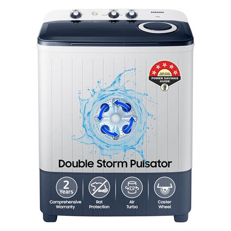Samsung 6.5 kg 5-Star Semi-Automatic Top Load Washing Machine