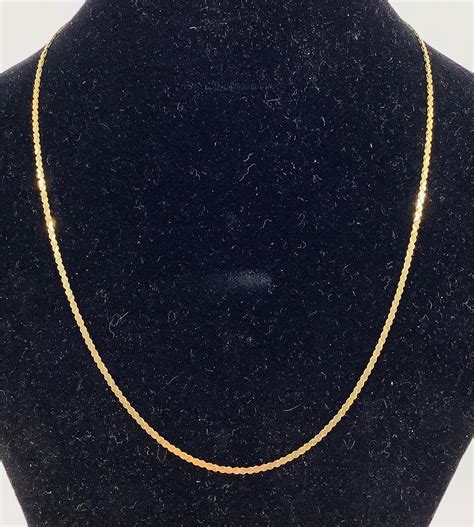Lot - 14kt Yellow Gold Necklace