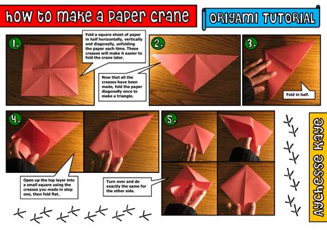 Image result for Tutorial for Making Crane Origami
