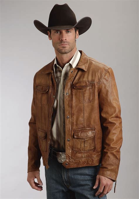 Mens Brown Leather Jacket Fashion
