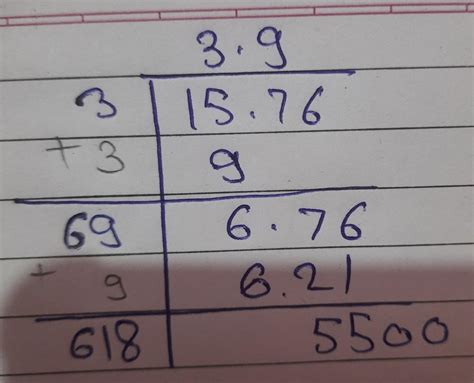 find the square root of 15.76 upto two and 3 decimal places with ...