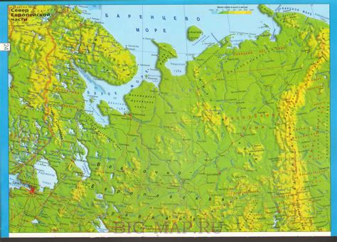 Карта севера россии с городами - Фото подборки 3