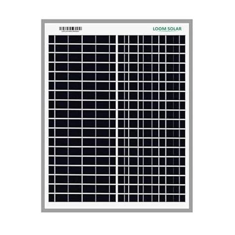 Loom Solar Panel 10 Watt | 12V PV Module for Mobile Charging DIY ...