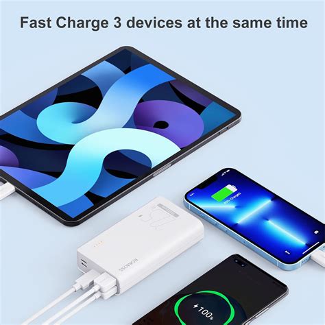 Buy ROMOSS 40000mAh Power Bank,30000mAh 18WPower Bank +10000mAh 22.5W ...