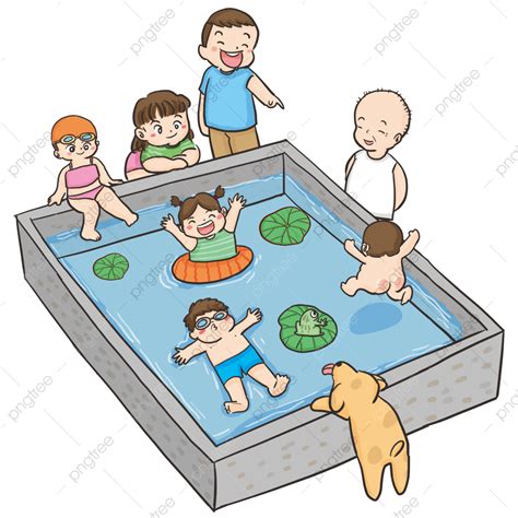 Swimming Pool Cartoon 的图像结果