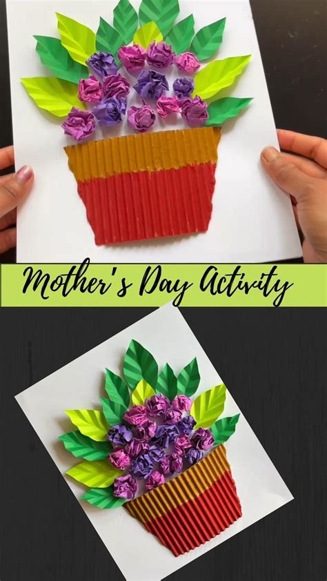 Mother’s day activity ideas for kids mother’s day flowers – Artofit