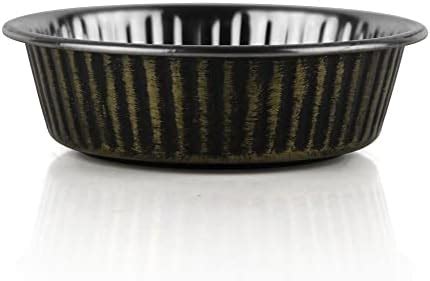 PAWPOURRI Copper Platina Finish Anti-Skid Stainless Steel Water and ...