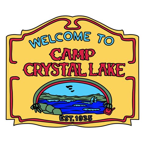 Camp Crystal Lake PNG Enamel PIN DESIGN (Instant Download) - Etsy